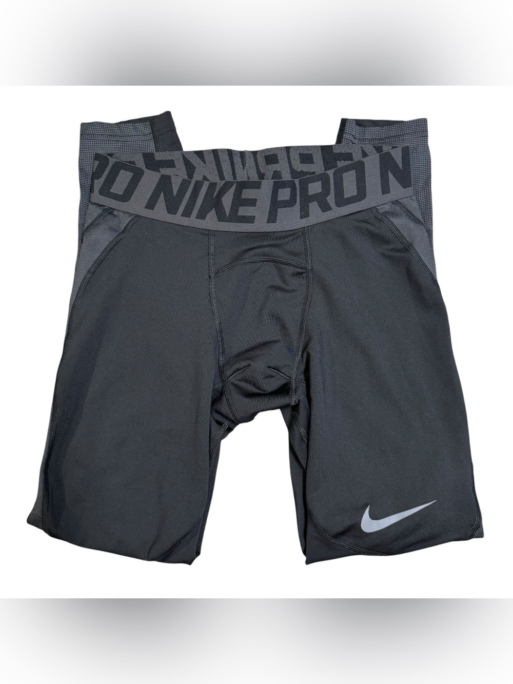 Nike Pro Hyperwarm Training Tights Men’s M Black Compression Athletic Base Layer